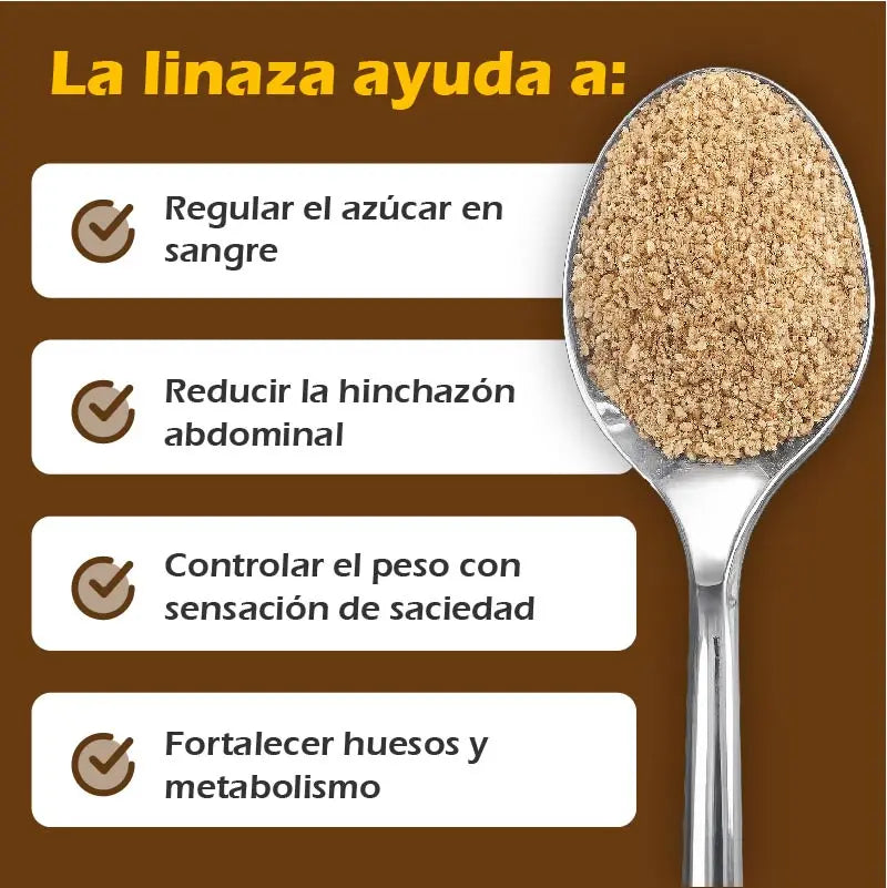 LINAZA MOLIDA– Alimentación Funcional Natural